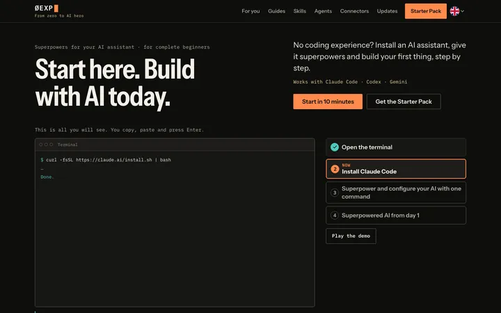 0exp.com home page